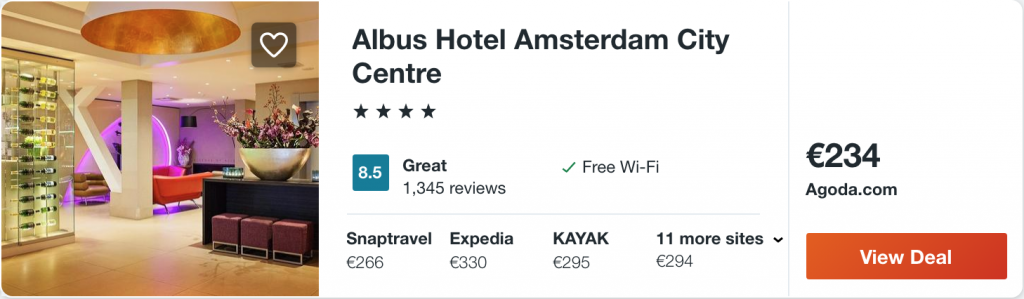 hotel in Amsterdam