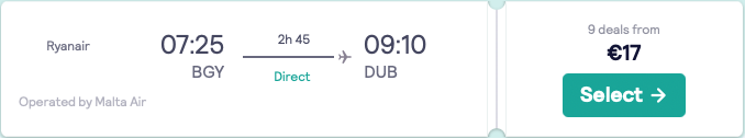 cheap flights to Dublin