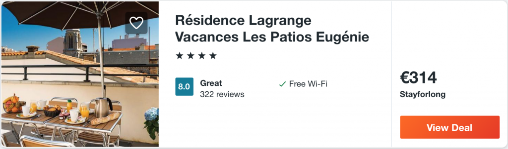 aparthotel in Biarritz