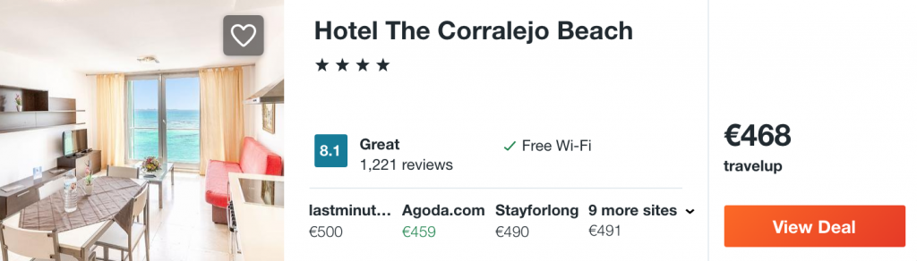hotel in Fuerteventura