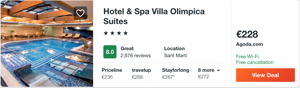 cheap hotel in Barcelona