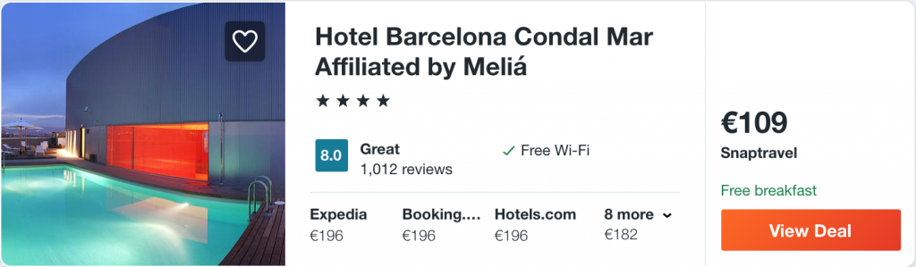 hotel in Barcelona