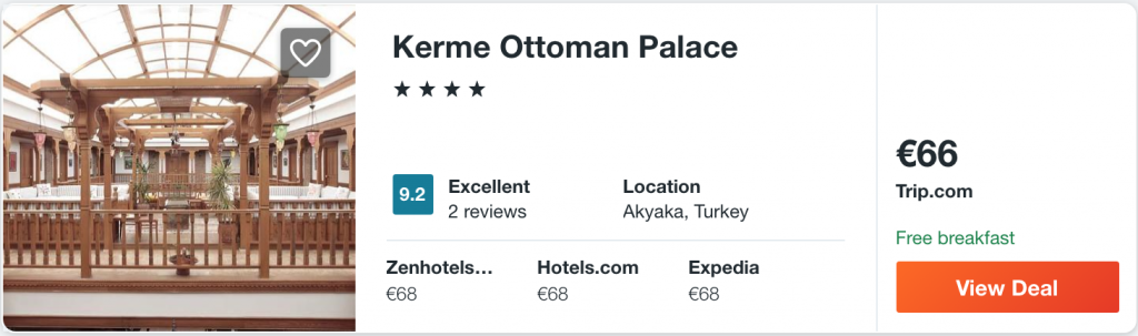cheap hotel in Dalaman