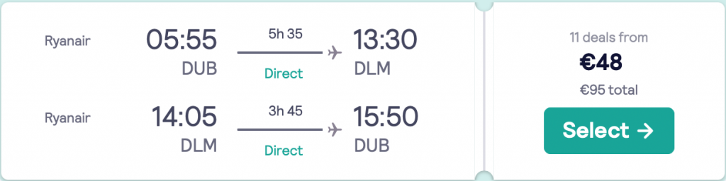 cheap flights to Turkey