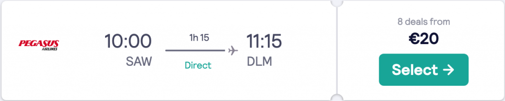 cheap flights to Dalaman