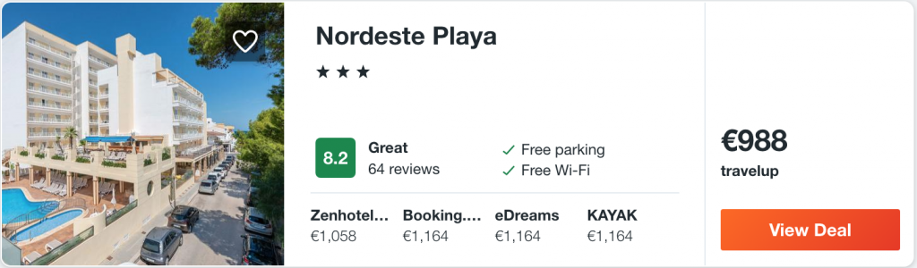 cheap hotel in Majorca