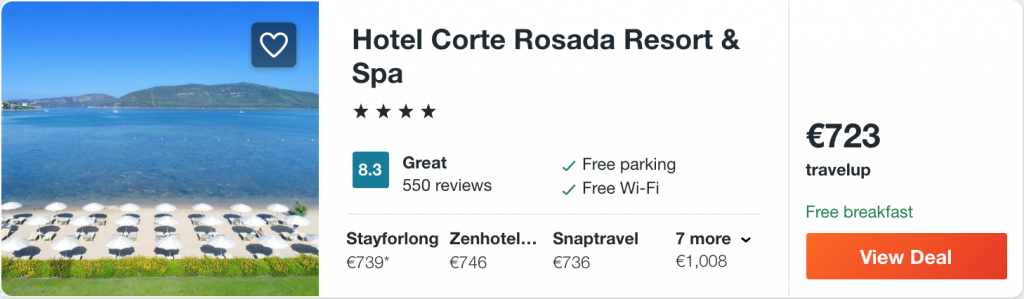 resort in Sardinia