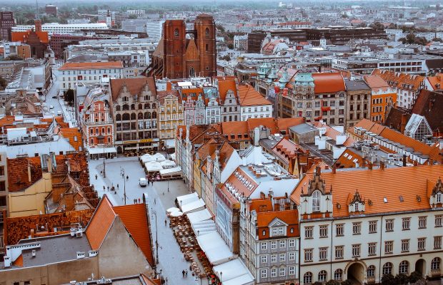 Wroclaw city view