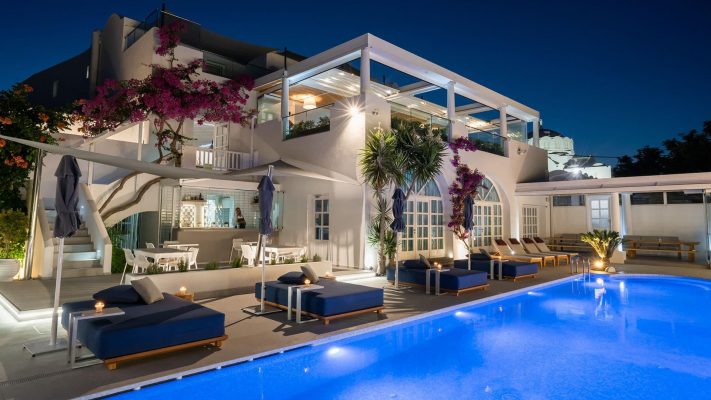 spa hotel in Santorini