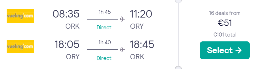 cheap flights to Paris