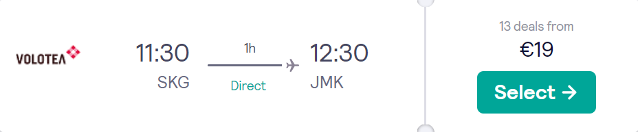 cheap flights to Mykonos