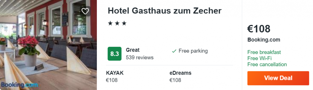 Hotel Gasthaus zum Zecher
