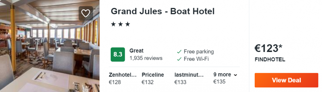 Grand Jules - Boat Hotel