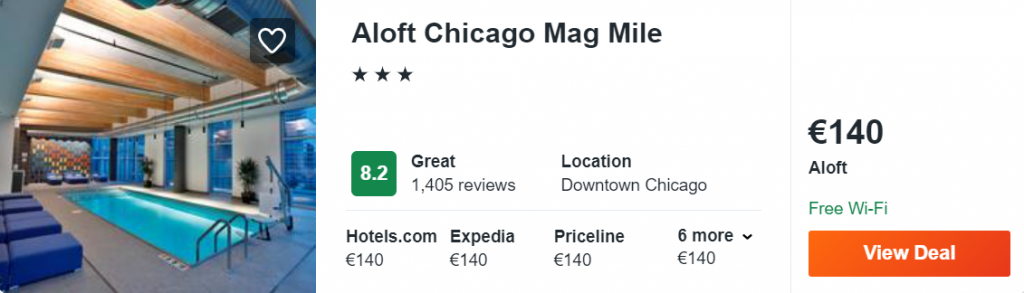 Aloft Chicago Mag Mile