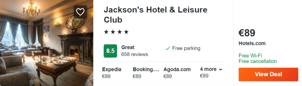 Jackson's Hotel & Leisure Club