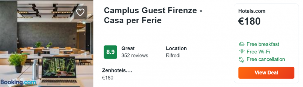 Camplus Guest Firenze - Casa per Ferie