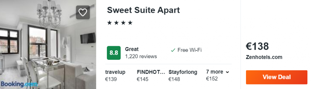 Sweet Suite Apart