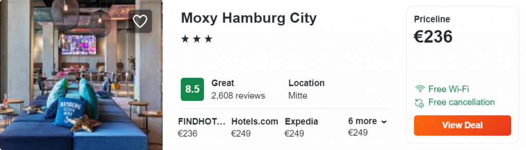 Moxy Hamburg City