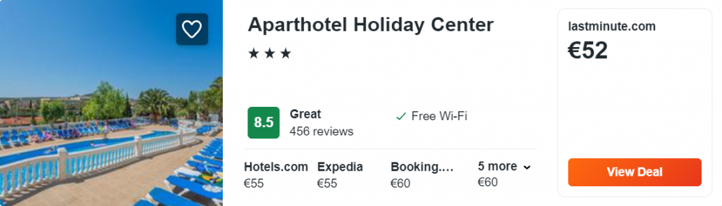 Aparthotel Holiday Center