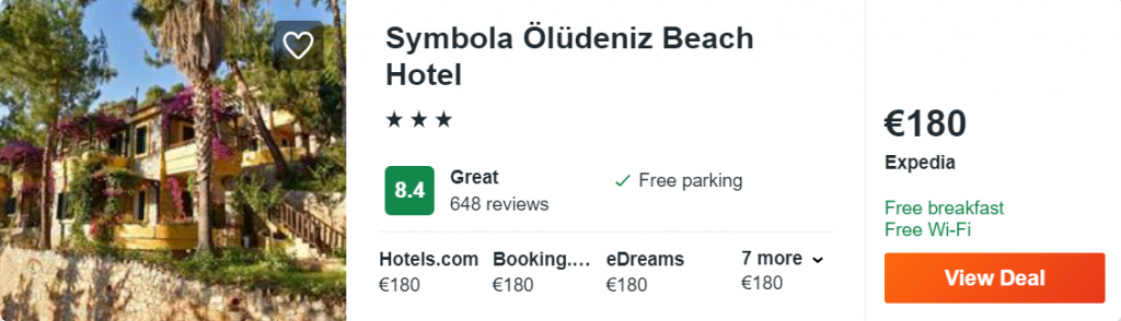 Symbola Ölüdeniz Beach Hotel