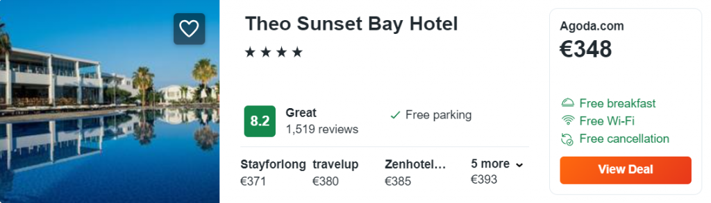 Theo Sunset Bay Hotel