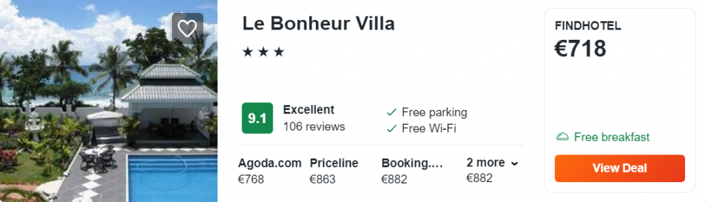 Le Bonheur Villa
