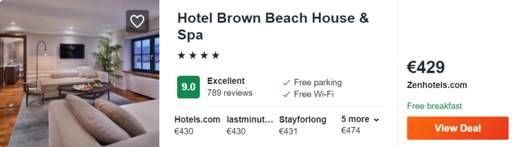 Hotel Brown Beach House & Spa