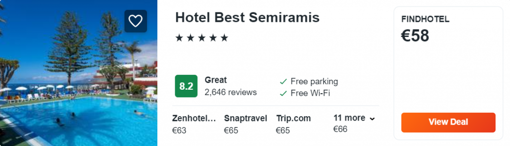 Hotel Best Semiramis