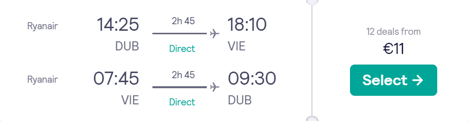 cheap flights to Austria