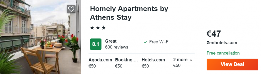 Homely Apartments by Athens Stay