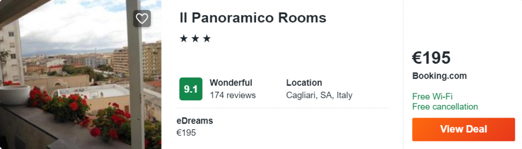 Il Panoramico Rooms