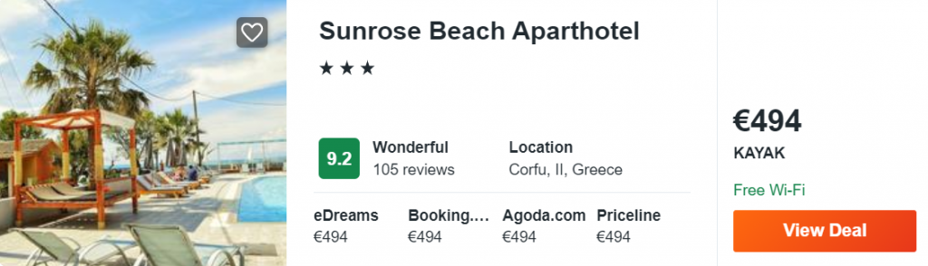 Sunrose Beach Aparthotel