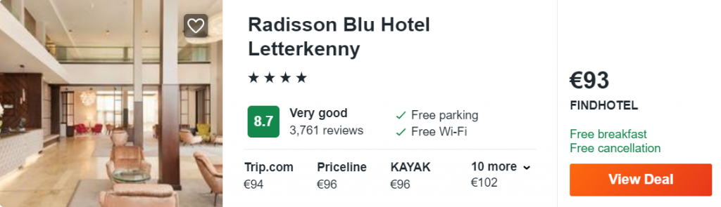 Radisson Blu Hotel Letterkenny