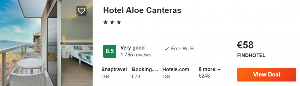 Hotel Aloe Canteras