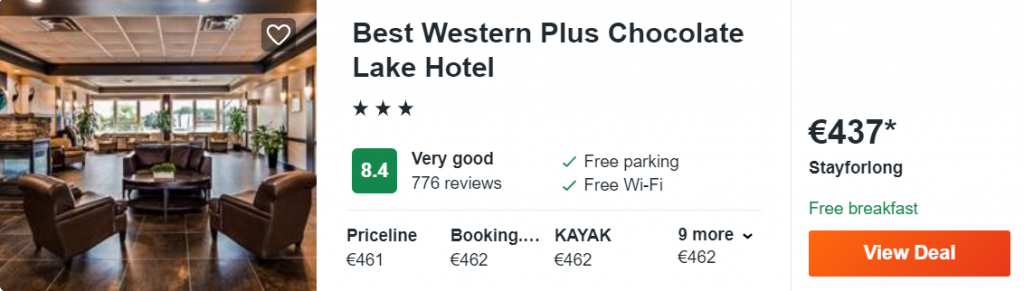 Best Western Plus Chocolate Lake Hotel