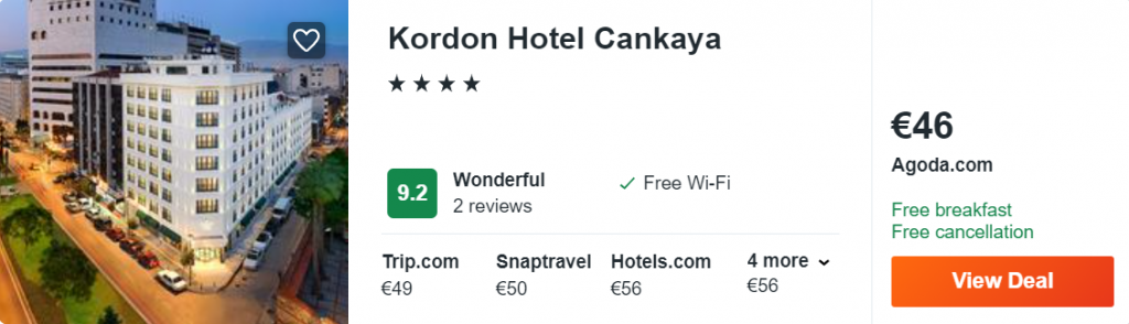 Kordon Hotel Cankaya