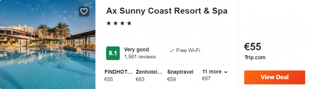 Ax Sunny Coast Resort & Spa