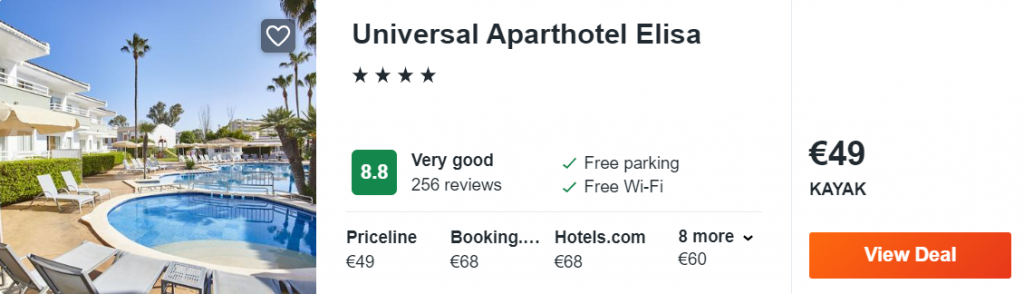 Universal Aparthotel Elisa