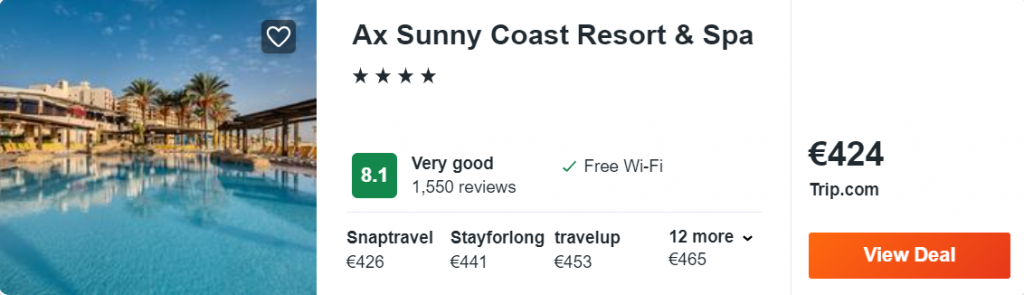 Ax Sunny Coast Resort & Spa