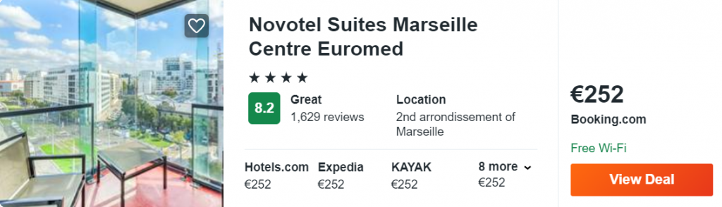 Novotel Suites Marseille Centre Euromed