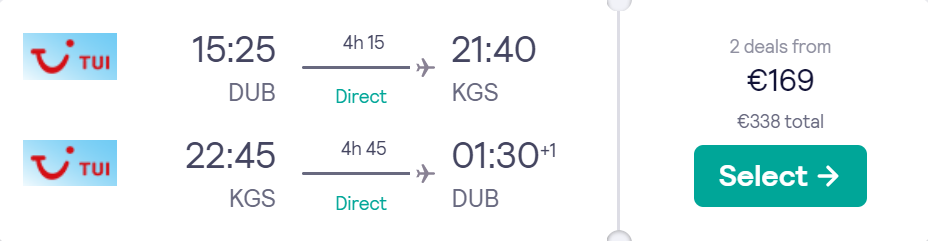 cheap flights to Greece