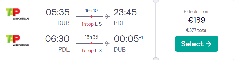 cheap flights to Portugal
