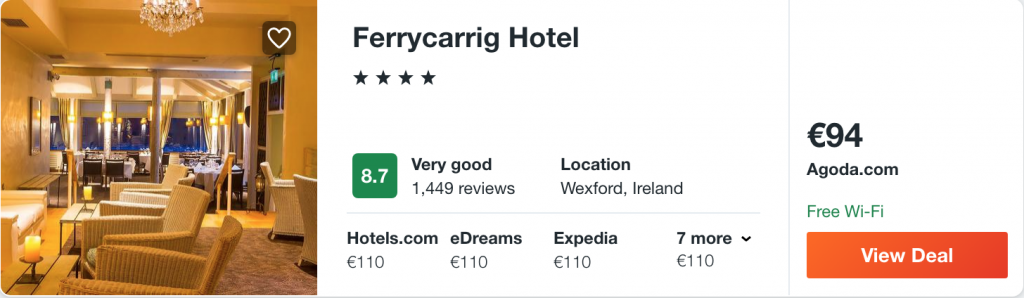 hotel in Wexford