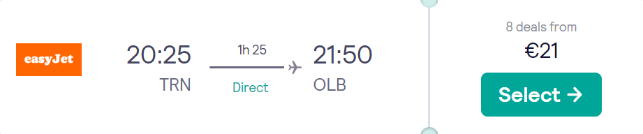 cheap flights to Italy