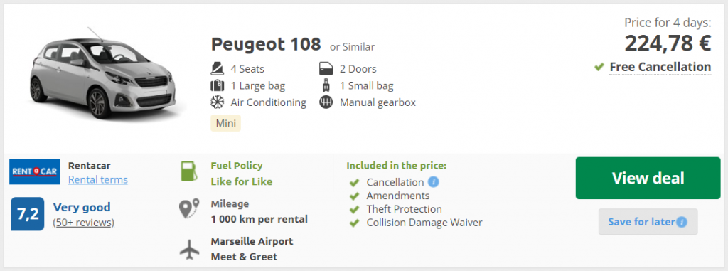 cheap car