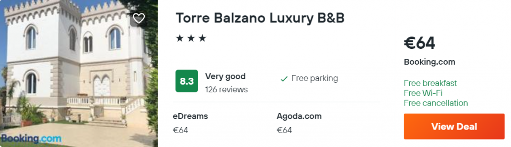 Torre Balzano Luxury B&B