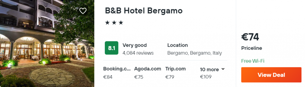 B&B Hotel Bergamo