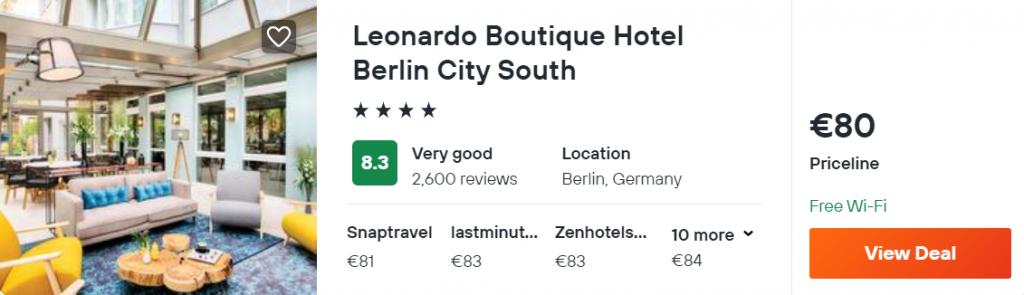 Leonardo Boutique Hotel Berlin City South