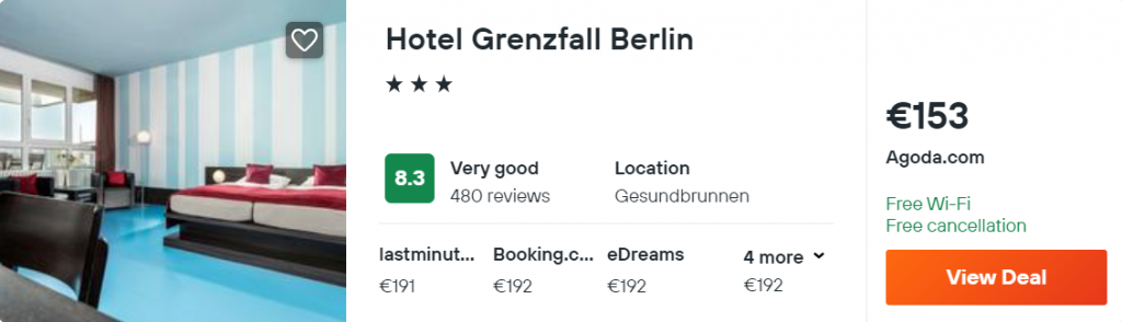 Hotel Grenzfall Berlin