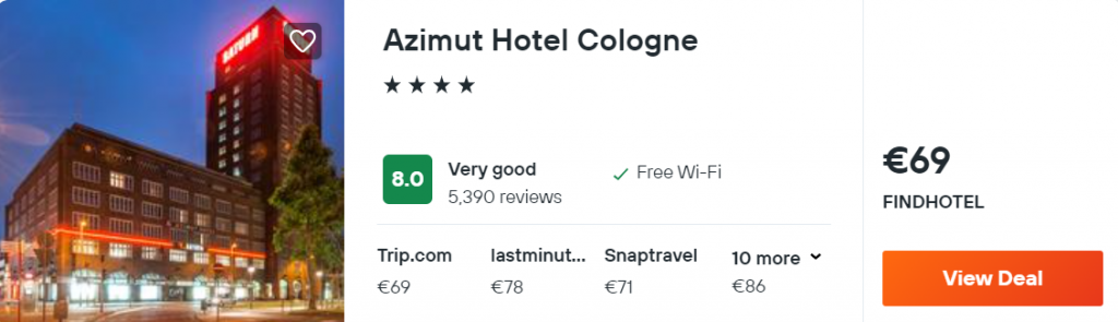 Azimut Hotel Cologne
